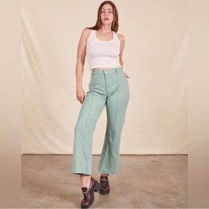 Bid Bud Press Sage Green Western Pants